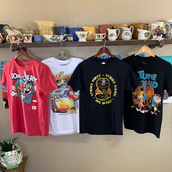 4/$15. Men’s size Small NWT short sleeve tee’s .See photos for details All 4/$15 - Picture 1 of 12